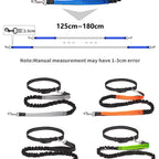 Hands-Free Running Dog Leash with Waist Belt
