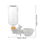 Cage-Mount Pet Water Bottle (No-Drip, Dog & Cat, Easy Install)