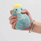 Cartoon Animal Plush Cat Chew Toy — Bite-Resistant Teething Relief