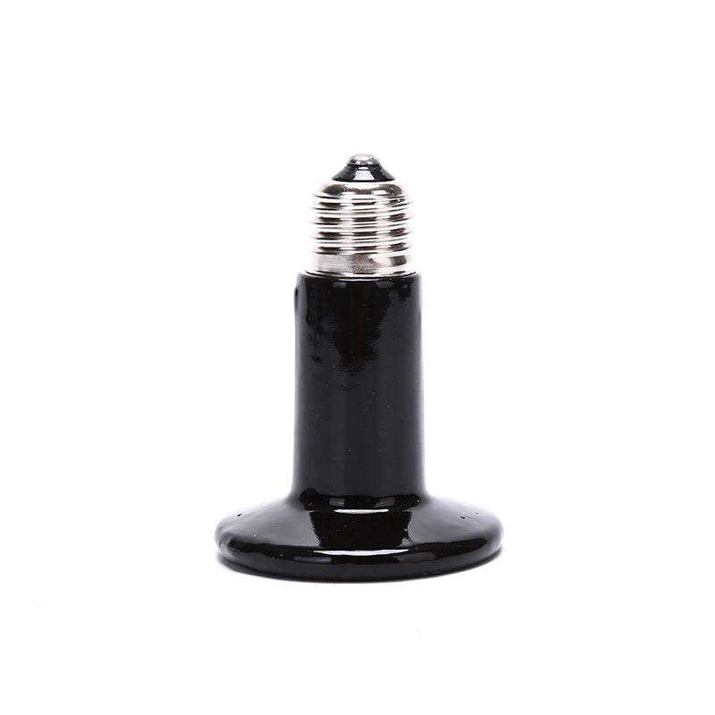 Far Infrared Ceramic Heat Emitter — No-Light Reptile Heater, 25W–200W