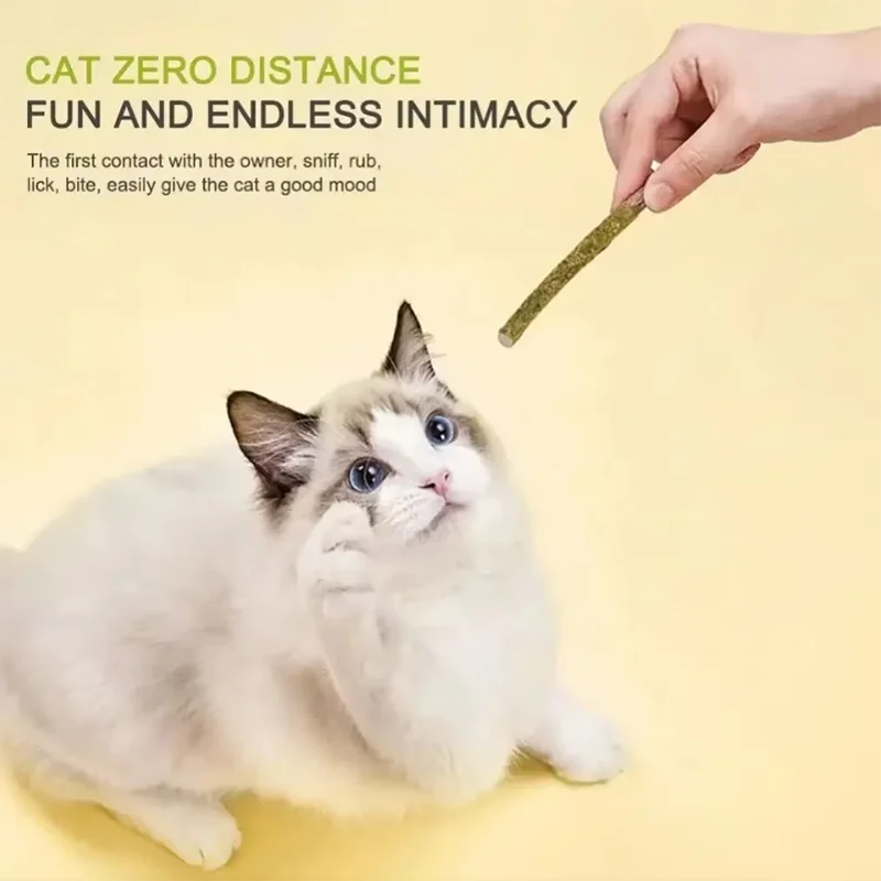 Natural Peppermint Cat Chew Stick