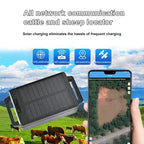 4G Solar GPS Livestock Tracker for Cattle, Horses & Sheep - IP67 Waterproof