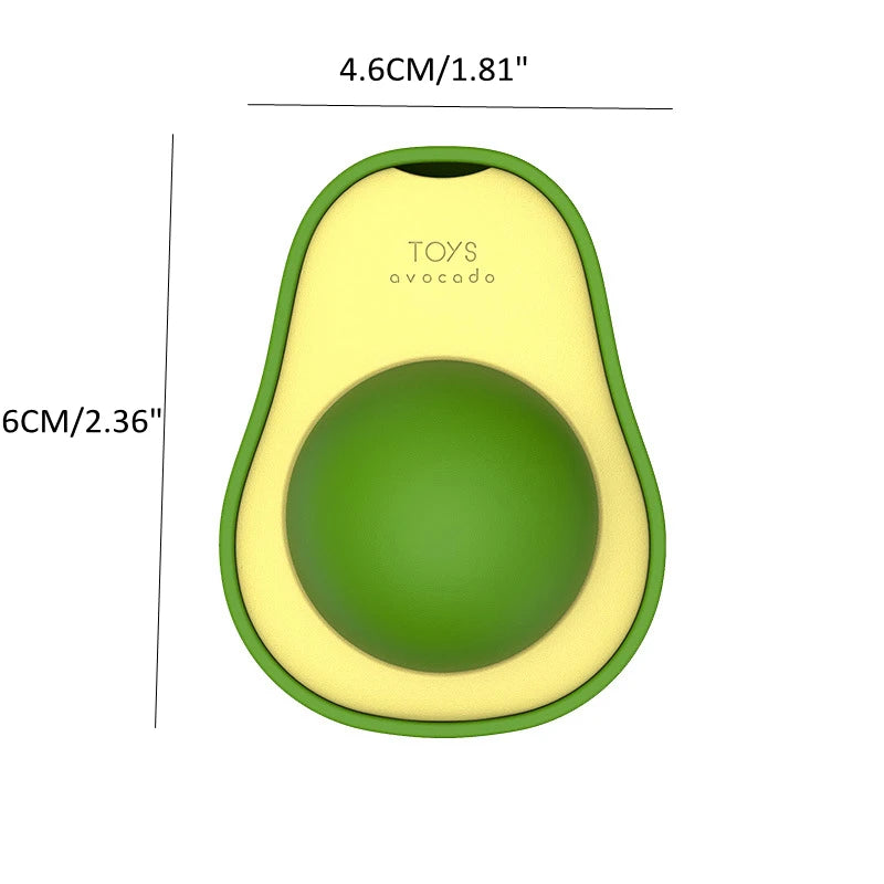 Avocado Catnip & Silvervine Ball — Bionic Play Toy for Cats