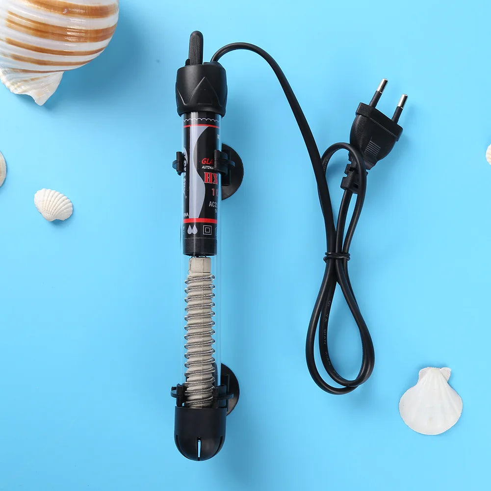 Adjustable Aquarium Heater Rod (110V–220V, Thermostat, Submersible)