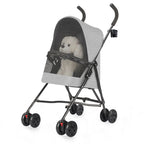 Ultra-Lightweight Compact Foldable Pet Stroller for Small Dogs & Cats — Travel, Shopping & Daily Outing Carrier