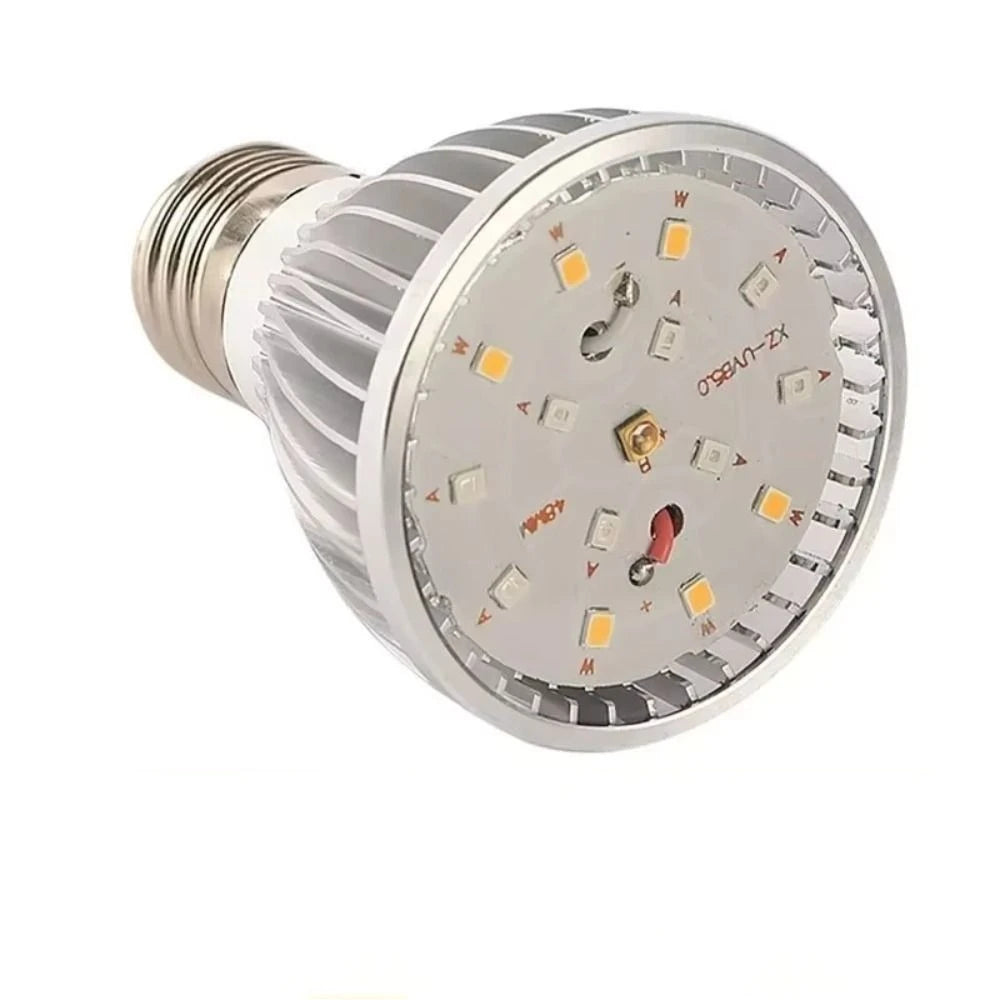UVA/UVB Reptile Heat Lamp — Full-Spectrum E27 Terrarium Bulb