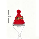 Christmas Knit Saliva Towel with Bell (Pet Bib Scarf)