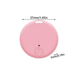 Round Mini GPS Tracker for Pets, Cars & Wallets - Anti-Loss Key Finder