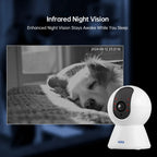 KERUI 4K WiFi Tuya Smart Camera for Pets with Night Vision