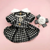 Tweed Dress Jacket for Small Dogs (Christmas Winter Clothes)