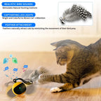 Rechargeable Automatic Electric Cat Ball Toy — Self-Rolling Boredom Buster