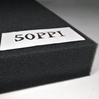 Aquarium Biochemical Filter Foam Sponge (15–50 PPI, Black, Cut-to-Size)