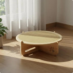 Cooling Wooden-Frame Cat Hammock Bed for Summer