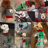 Christmas Holiday Sweater Coat for Chihuahua & Teddy Dogs