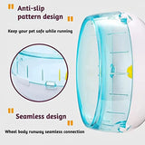 Silent Hamster Running Wheel — Wide-Track Acrylic Exercise Disc