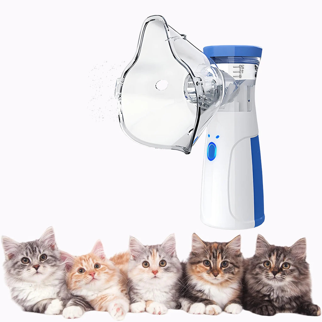 Pet Asthma Inhaler & Nebulizer for Respiratory Relief