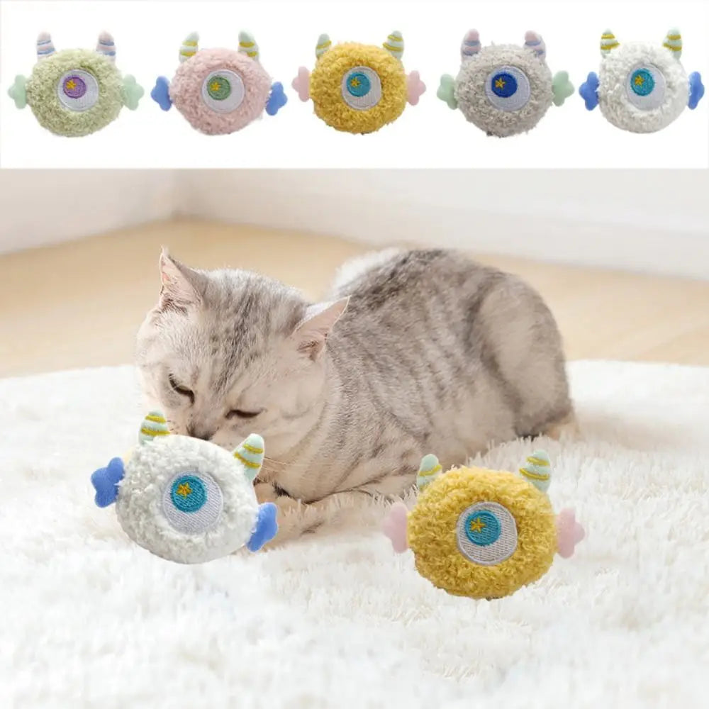 Catnip Plush Chew Toy — Bite-Resistant Toy for Teeth Grinding