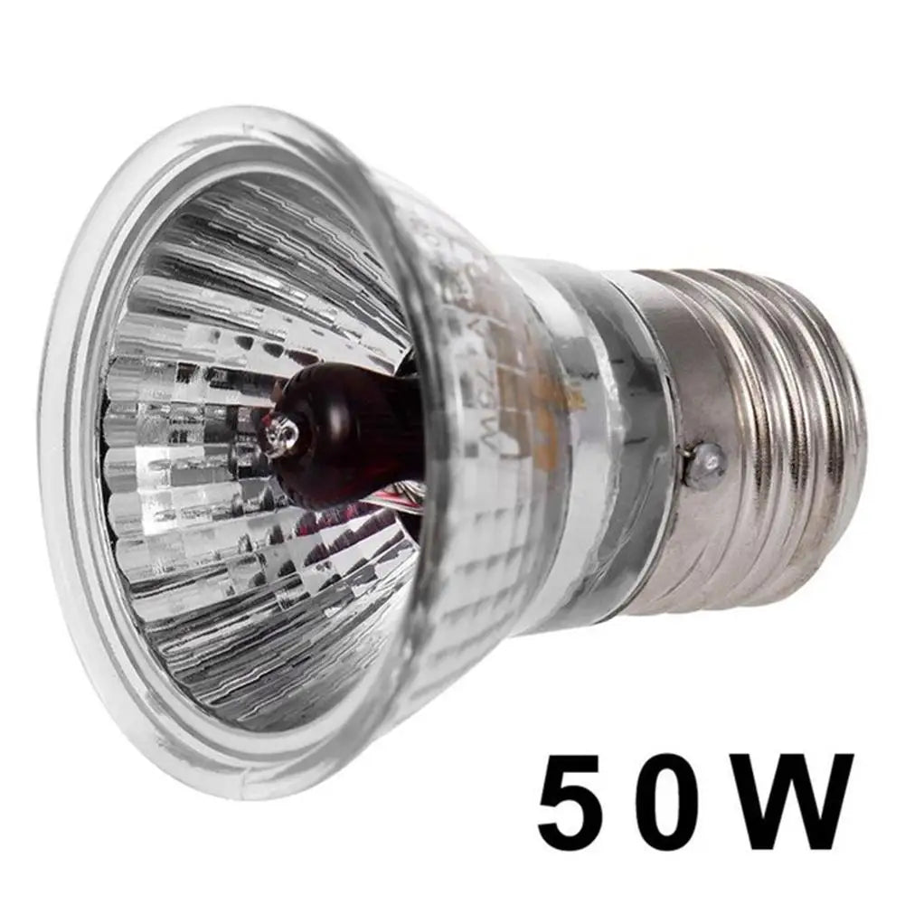 UVA/UVB Reptile Basking Bulb — Heat Lamp for Turtles & Lizards, 25W–75W