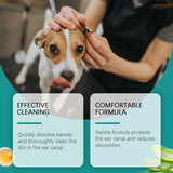 Pet Ear Cleaner — Removes Mites, Dirt & Odor, Soothes Itching, 30ml