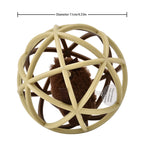 Sisal Ball Puzzle Mouse Toy — Claw & Molar Grinding Cat Ball
