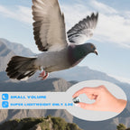 IP67 Waterproof 2.5g Racing Pigeon GPS Tracker - GLONASS/GSM Leg Band with 160-Hour Battery