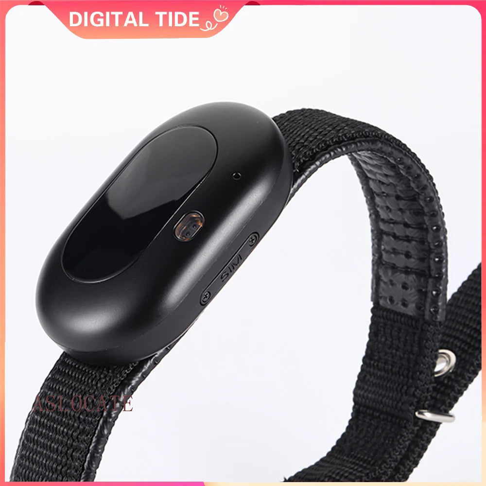 4G GPS Pet Tracker with Electronic Fence & Voice Monitor for Dogs & Cats - IP67 Waterproof