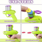 Flying Disc Launcher Toy — Interactive Chase Toy for Cats & Dogs