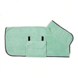 Adjustable Quick-Dry Pet Bathrobe — Machine-Washable Comfort for Cats & Dogs