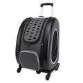 Multi-Carry Breathable Pet Suitcase & Cat Backpack — Foldable Portable Outdoor Bag for Dogs & Cats