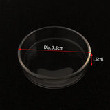 Glass Aquarium Shrimp Feeding Ring & Feeder Dish (Transparent, Floating, Bottom)