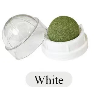 Mint Cat Dental Chew Ball Toy — Teeth Cleaning & Solo Play