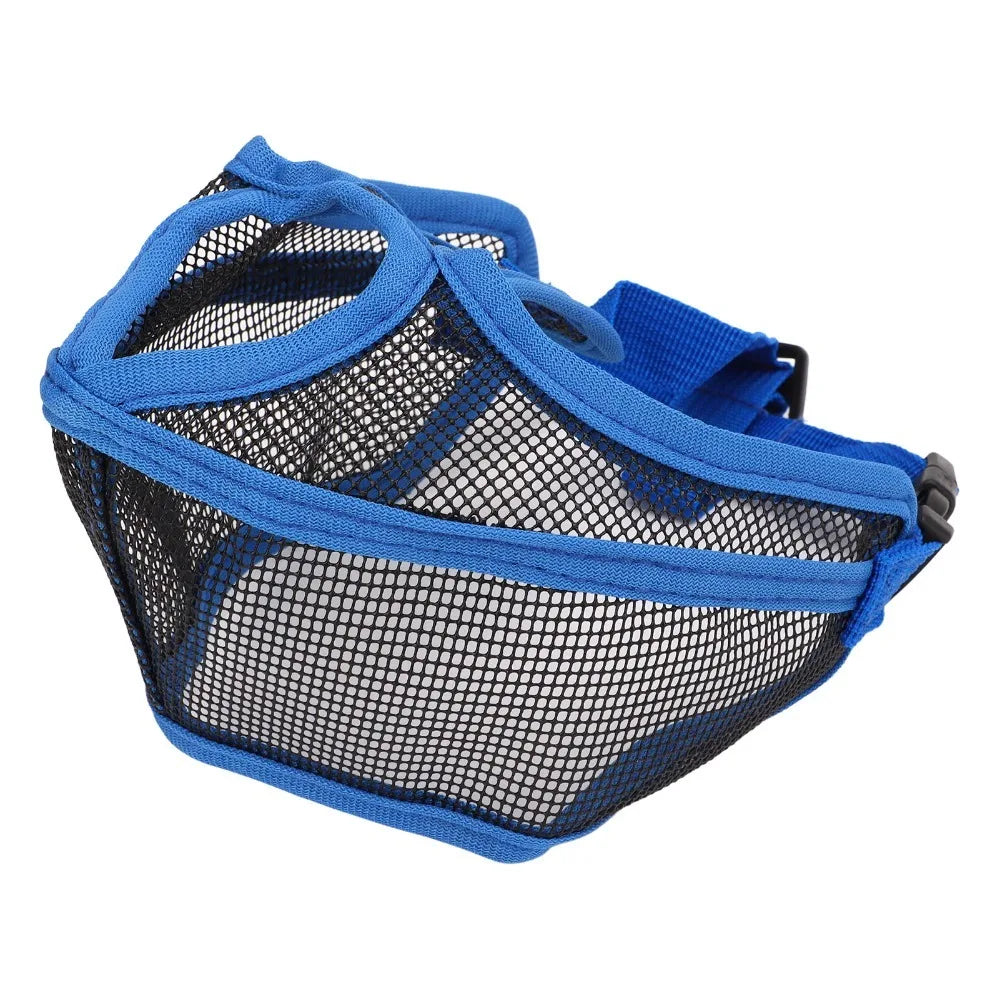 Short Snout Dog Muzzle for Flat-Faced Breeds (Lightweight, Adjustable, Flexible)
