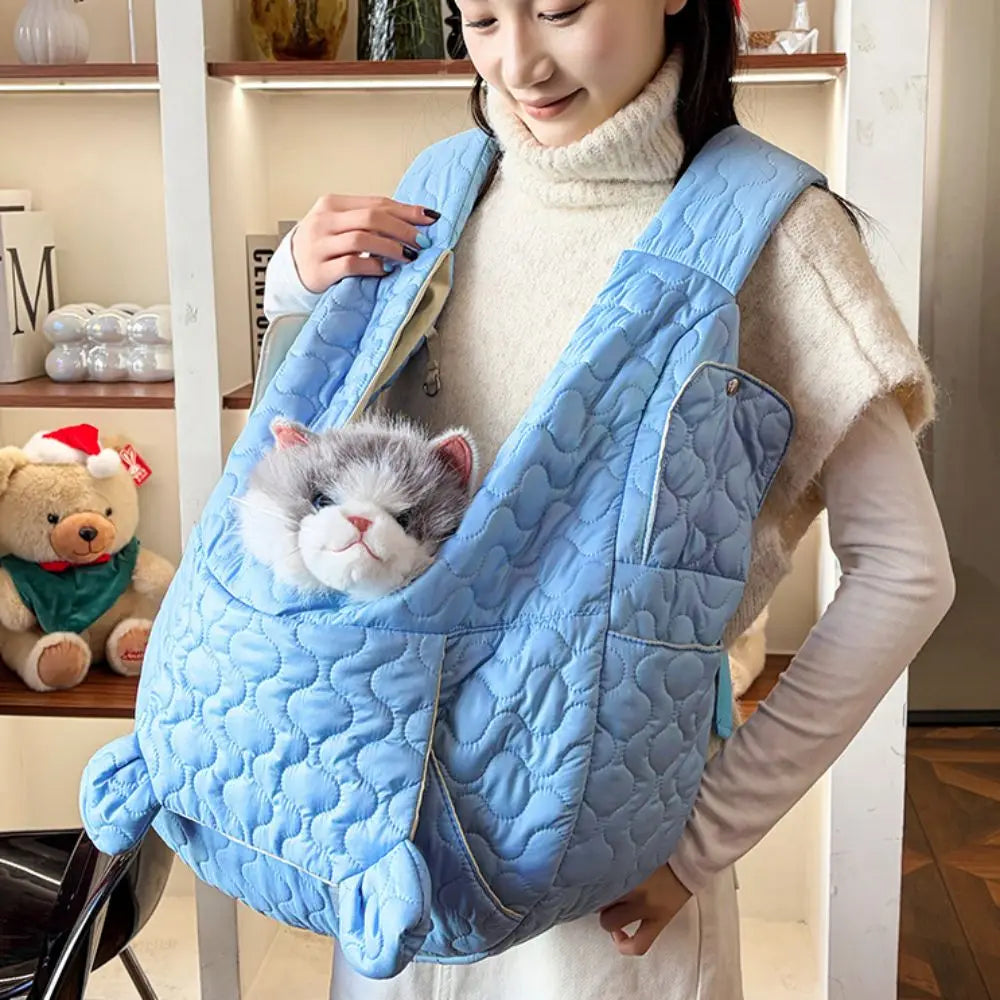 Waterproof Dog Carrier Backpack (Cross Strap, Ergonomic)