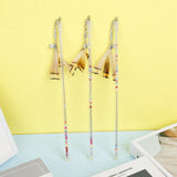 Gradient Feather Cat Teaser Wand — Colorful Interactive Rod Stick (1–50 Pack)