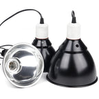 300W Reptile Dome Lamp Fixture — Multi-Plug Reflector Stand, E27