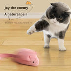 Glow-in-the-Dark Plush Mouse Cat Toy — Interactive Luminous Kitten Chew & Chase Toy