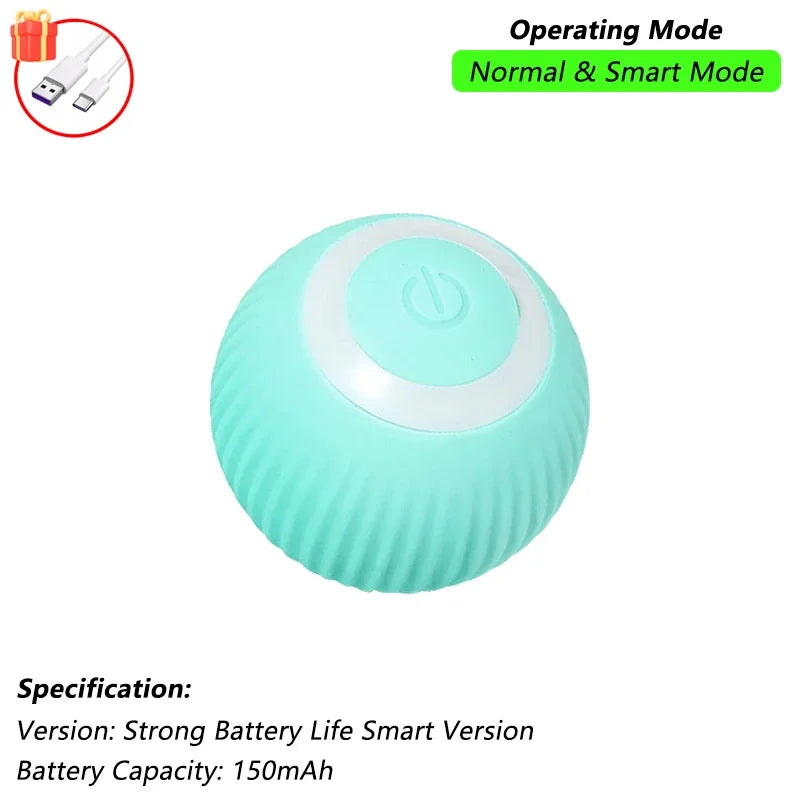 Mouse-Imitating Rolling Ball Cat Toy