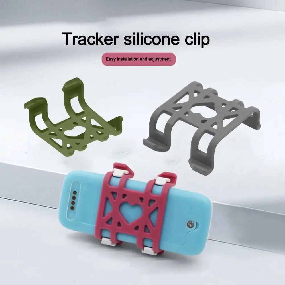 Silicone Fixing Clip & Anti-Slip Collar Accessory for TK911SA Pet GPS Tracker
