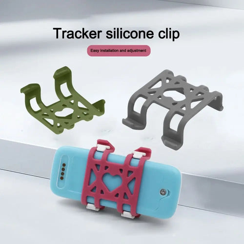 Silicone Fixing Clip & Anti-Slip Collar Accessory for TK911SA Pet GPS Tracker