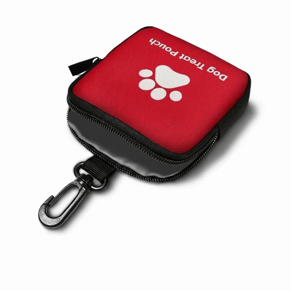 Waterproof Dog Snack Bag with Hanging Ring (Zipper, Large Capacity)