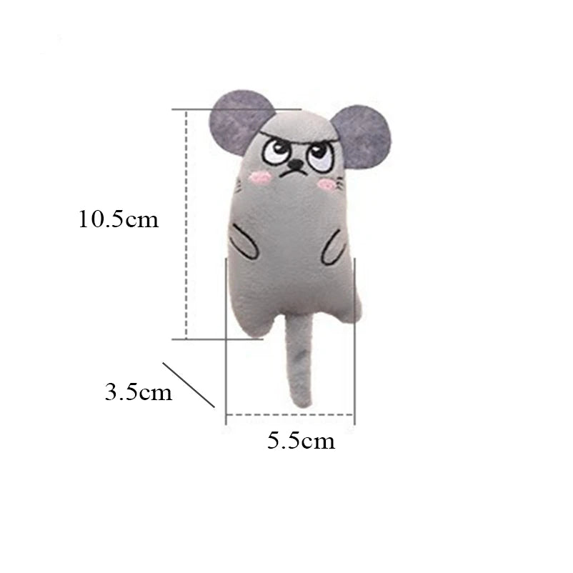 Cartoon Plush Bite-Resistant Pet Toy