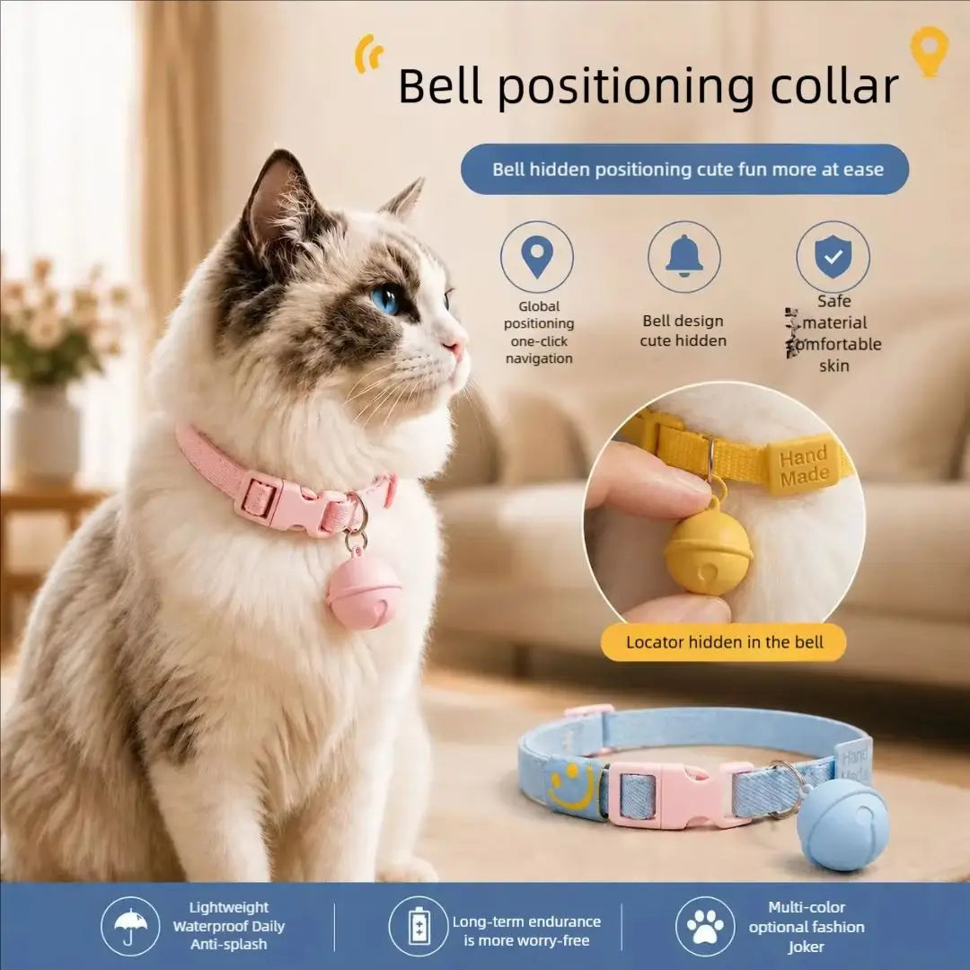 Waterproof Wearable Pet Anti-Loss GPS Tracker Collar for Dogs & Cats