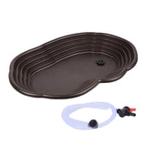 Ramped Reptile Bathing & Water Bowl — Easy-Access Basin for Turtles & Bearded Dragons