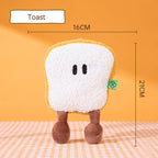 Catnip Baking-Shaped Chew Toy — Washable Scratch-Resistant Fleece