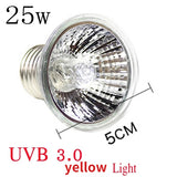 UVA/UVB Reptile Basking Bulb — Heat Lamp for Turtles & Lizards, 25W–75W