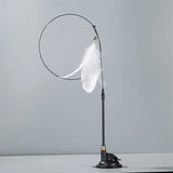 Suction Cup Feather & Bell Cat Teaser