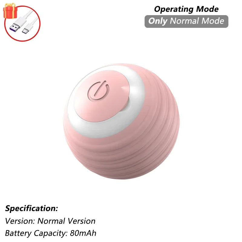 Mouse-Imitating Rolling Ball Cat Toy