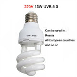 Reptile UVB Basking Bulb — 5.0 or 10.0 Output, E27 Fitting