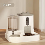 2-in-1 Automatic Cat Feeder — Combined Food & Water Dispenser