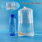 Aquarium Live Fish Transport Breather Bags (50-Pack, Inflatable, Leak-Proof PE)